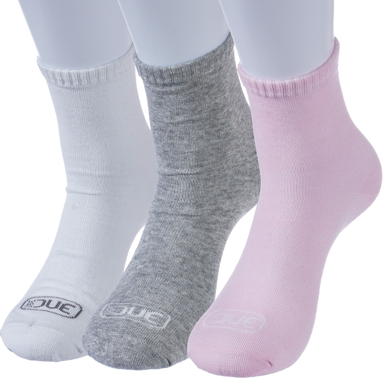 KIT MEIA CANO LONGO USE DUE 34/38 3 PARES - SORTIMENTO FEMININO (SC)