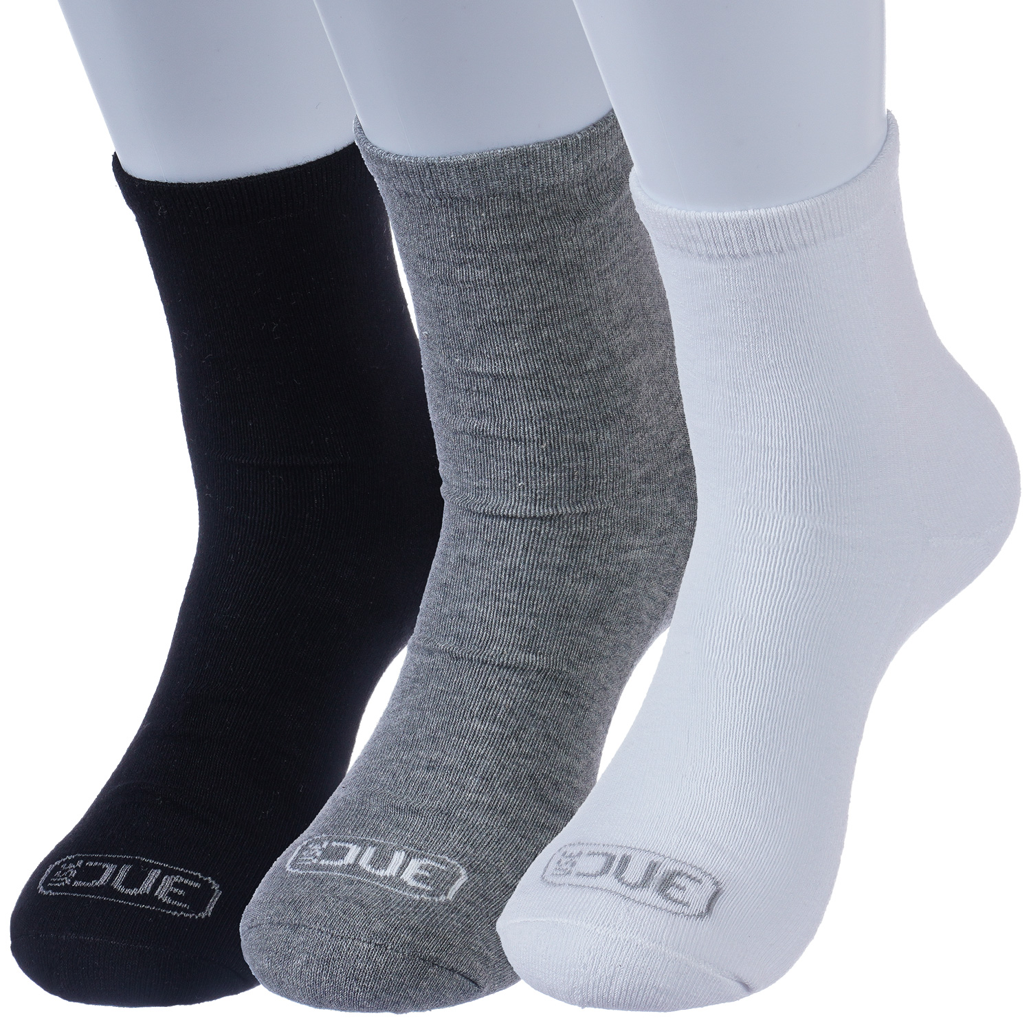 KIT MEIA CANO LONGO USE DUE PLUS ATOALHADA 39/43 2 PARES - SORTIMENTO MASCULINO (SC)
