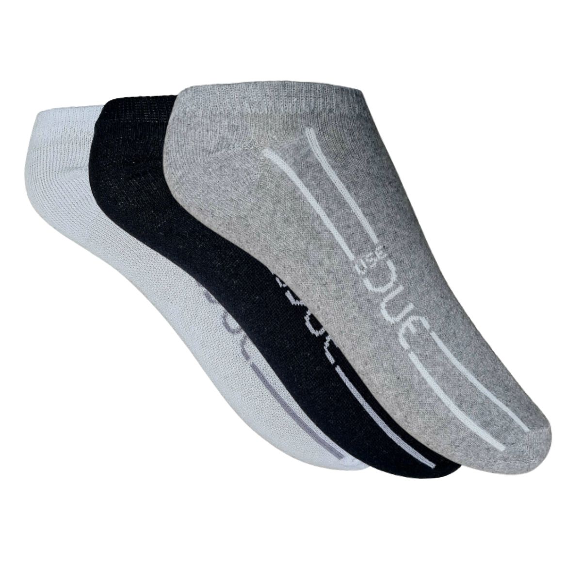 KIT MEIA SOQUETE COTTON 34/38 2 PARES - SORTIDO (SC)