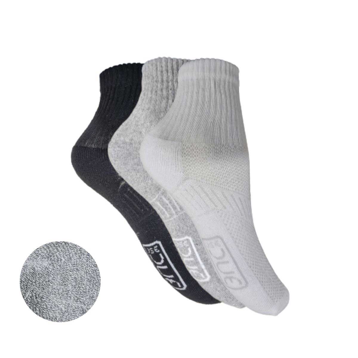 KIT MEIA CANO LONGO COTTON ATOALHADA 39/43 2 PARES - SORTIDO (SC)
