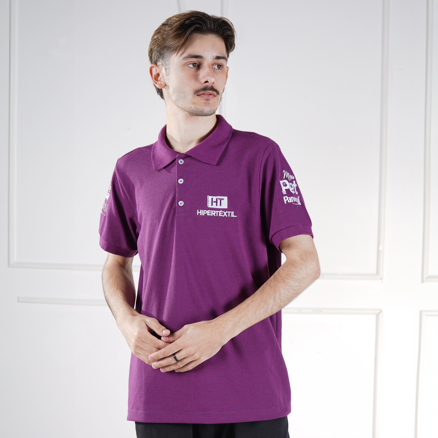CAMISA POLO UNIFORME MASCULINA M - ÚNICO (SC)
