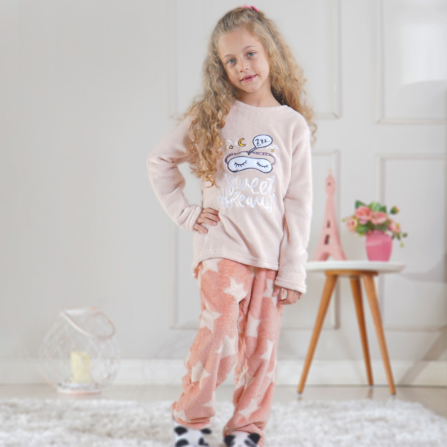 PIJAMA PLUSH INFANTIL TAM 4 - SWEET DREAMS (SC)
