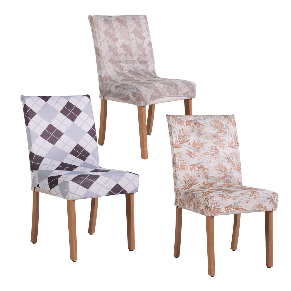 CAPA DE CADEIRA ESTAMPADA